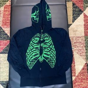 Vintage Skull Hoodie